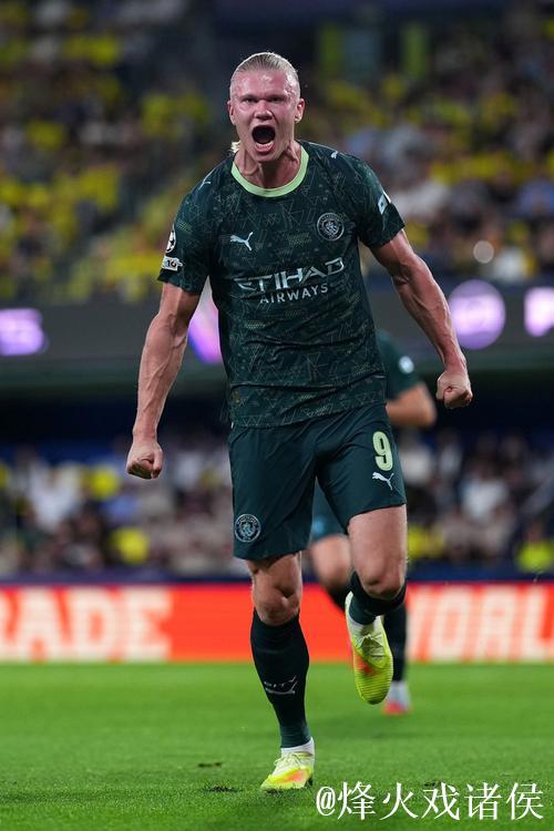 欧冠-哈兰德进球B席助攻 曼城2-0击败比利亚雷亚尔